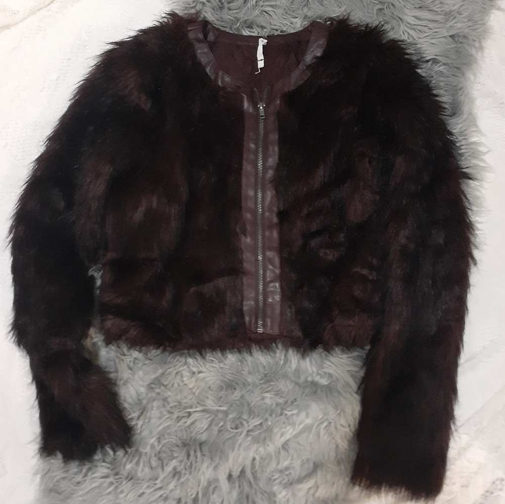 Willow & Clay Faux Fur Jacket